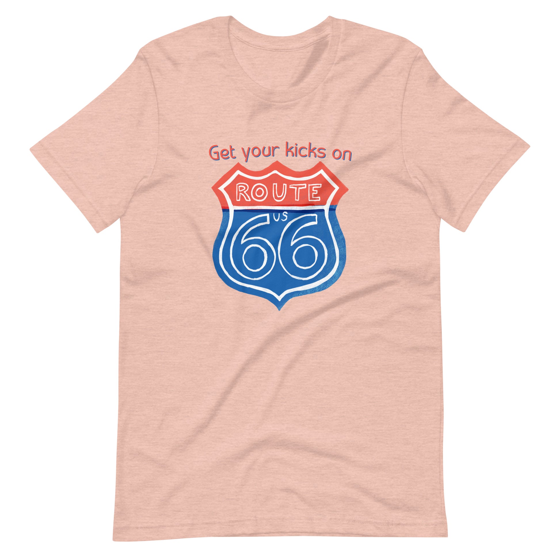 Soft cotton Route 66 t-shirt perfect for casual wear