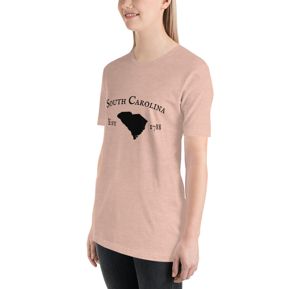 "South Carolina Established In 1788" T-Shirt - Weave Got Gifts - Unique Gifts You Won’t Find Anywhere Else!