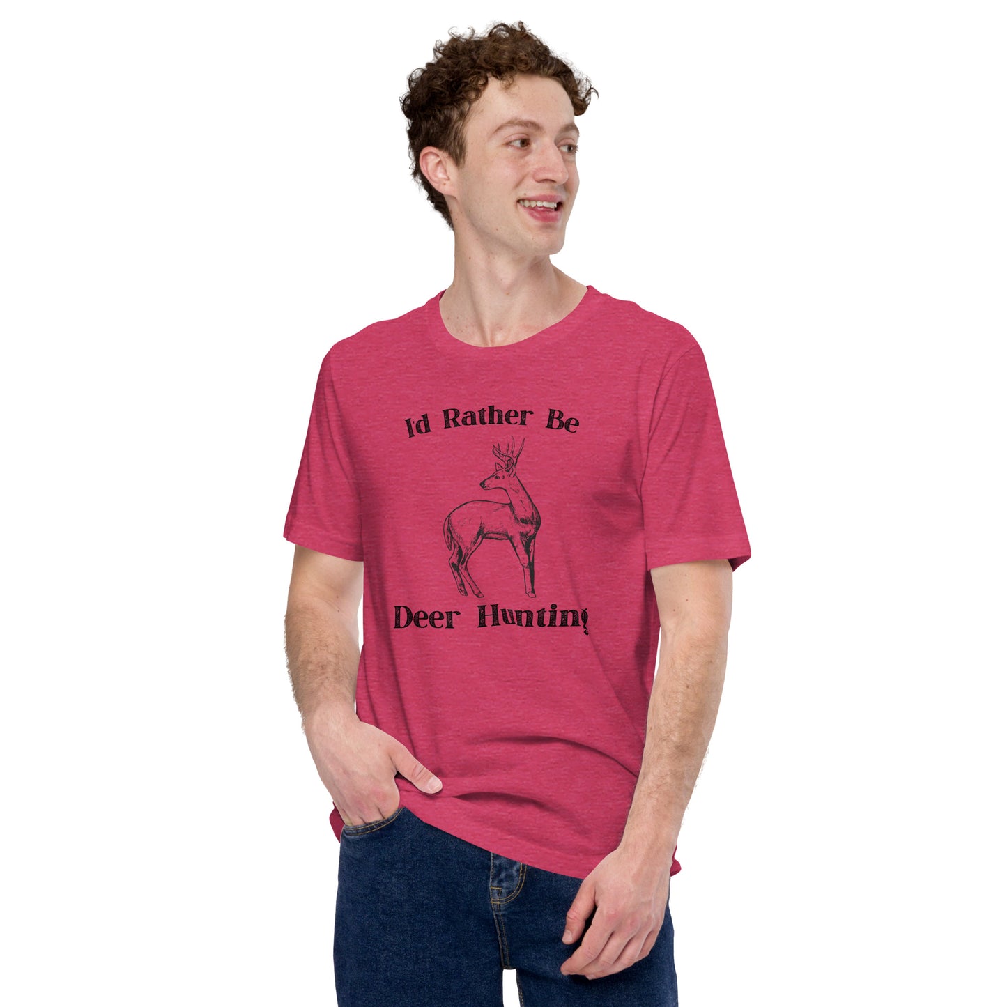 "I'd Rather Be Deer Hunting" T-Shirt - Weave Got Gifts - Unique Gifts You Won’t Find Anywhere Else!