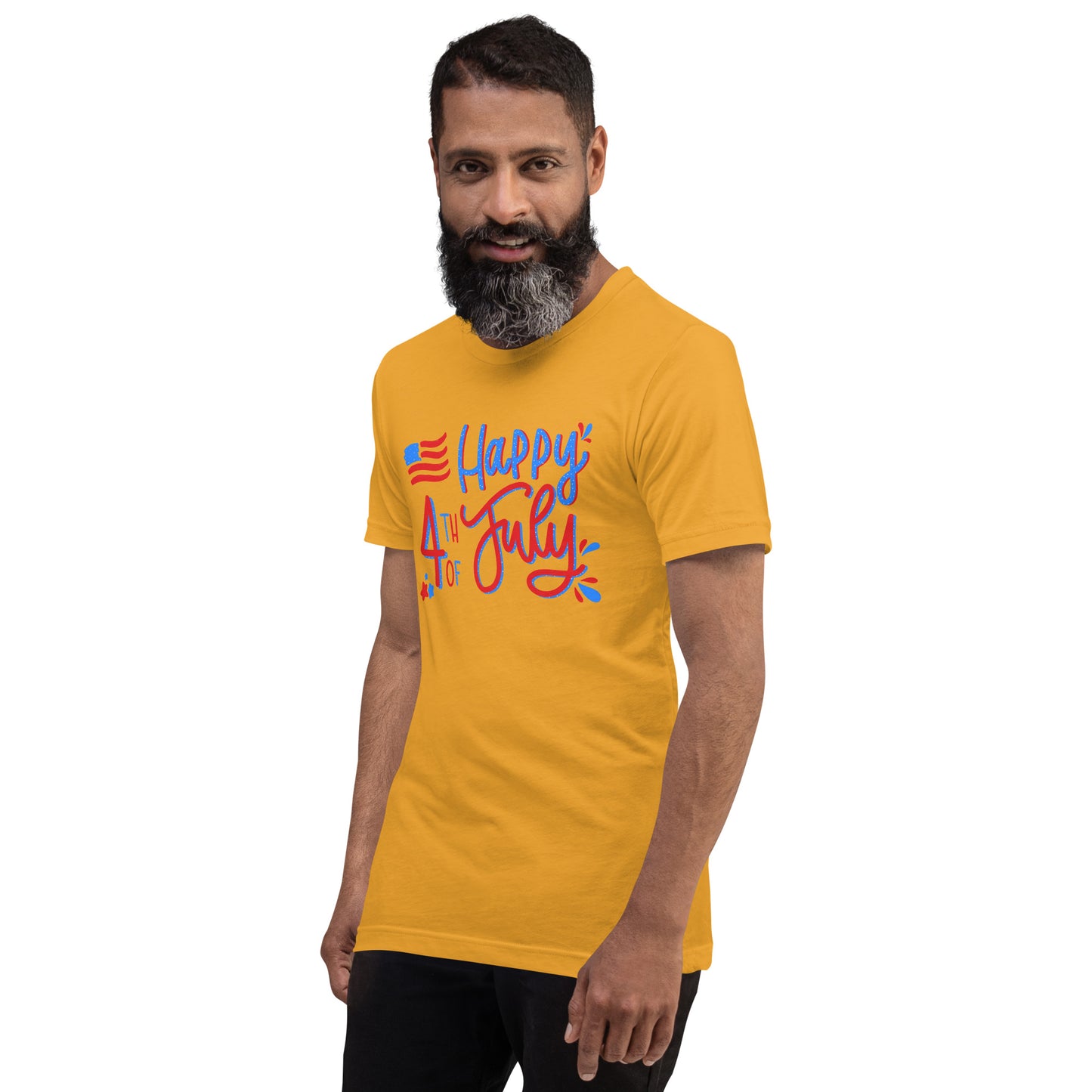 "Happy 4th Of July" T-Shirt - Weave Got Gifts - Unique Gifts You Won’t Find Anywhere Else!