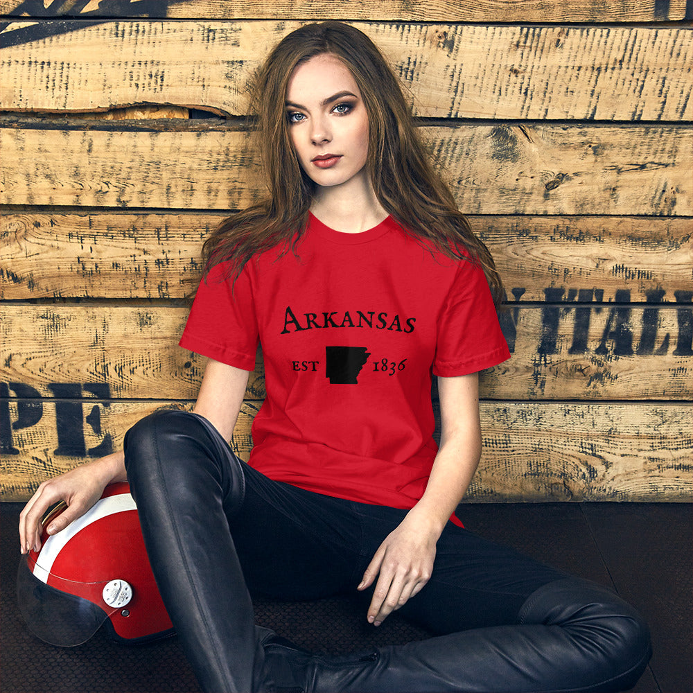 "Arkansas Established In 1836" T-Shirt - Weave Got Gifts - Unique Gifts You Won’t Find Anywhere Else!