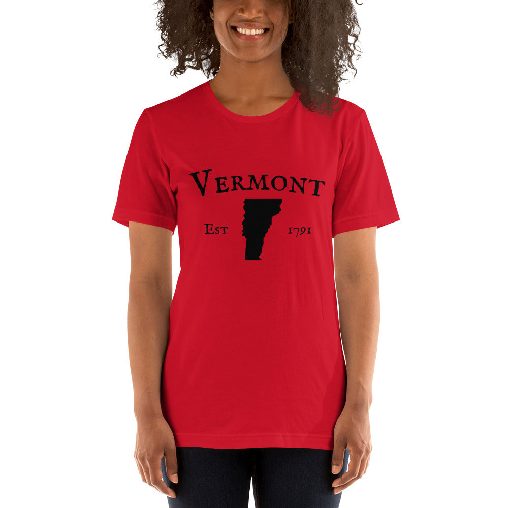 "Vermont Established In 1791" T-Shirt - Weave Got Gifts - Unique Gifts You Won’t Find Anywhere Else!
