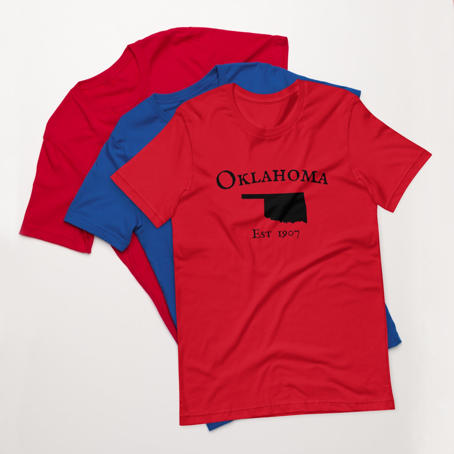 "Oklahoma Established In 1907" T-Shirt - Weave Got Gifts - Unique Gifts You Won’t Find Anywhere Else!