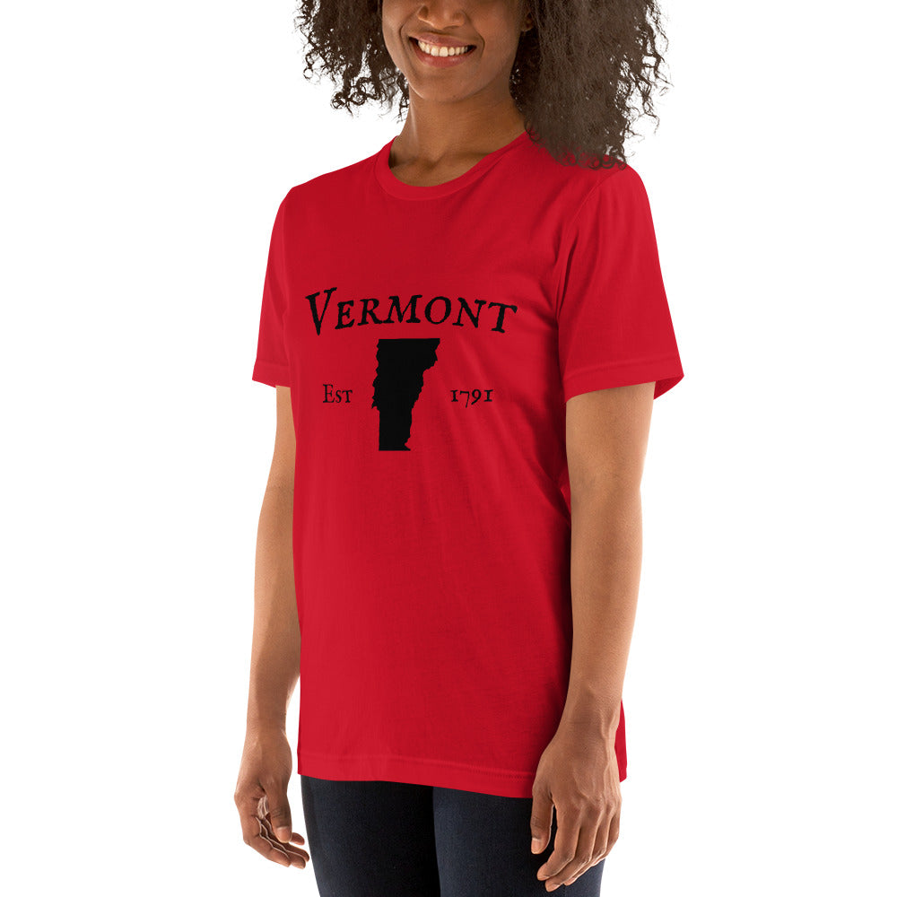 "Vermont Established In 1791" T-Shirt - Weave Got Gifts - Unique Gifts You Won’t Find Anywhere Else!