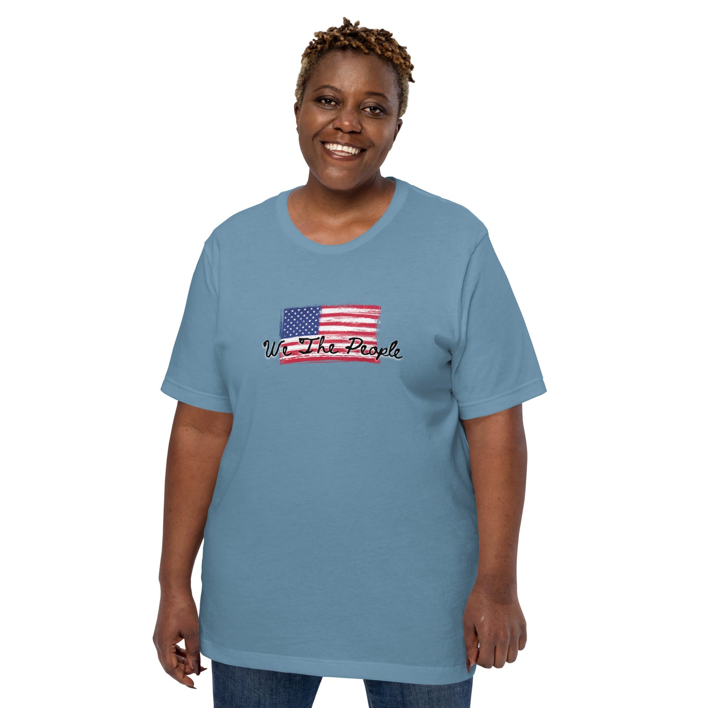 “We The People” American Flag T-Shirt - Weave Got Gifts - Unique Gifts You Won’t Find Anywhere Else!