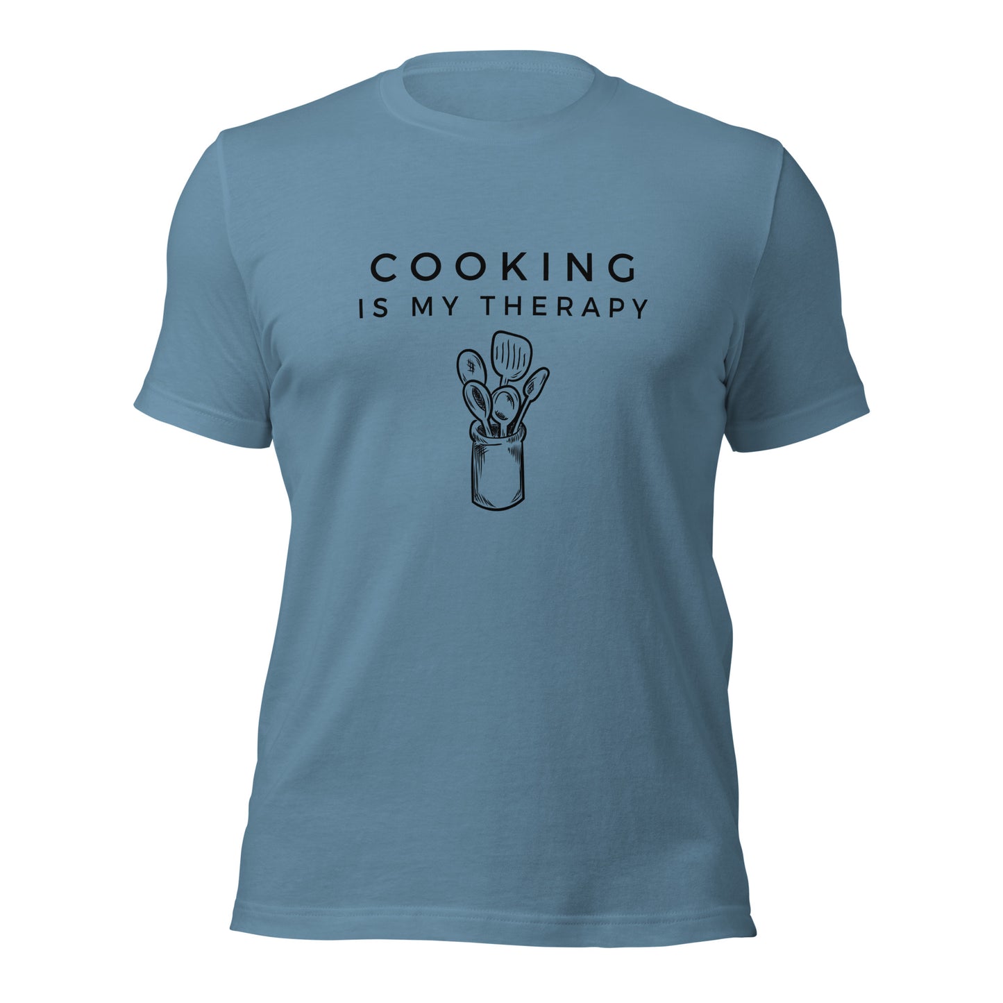 "Cooking Is My Therapy" T-Shirt - Weave Got Gifts - Unique Gifts You Won’t Find Anywhere Else!