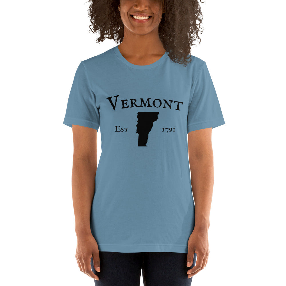 "Vermont Established In 1791" T-Shirt - Weave Got Gifts - Unique Gifts You Won’t Find Anywhere Else!