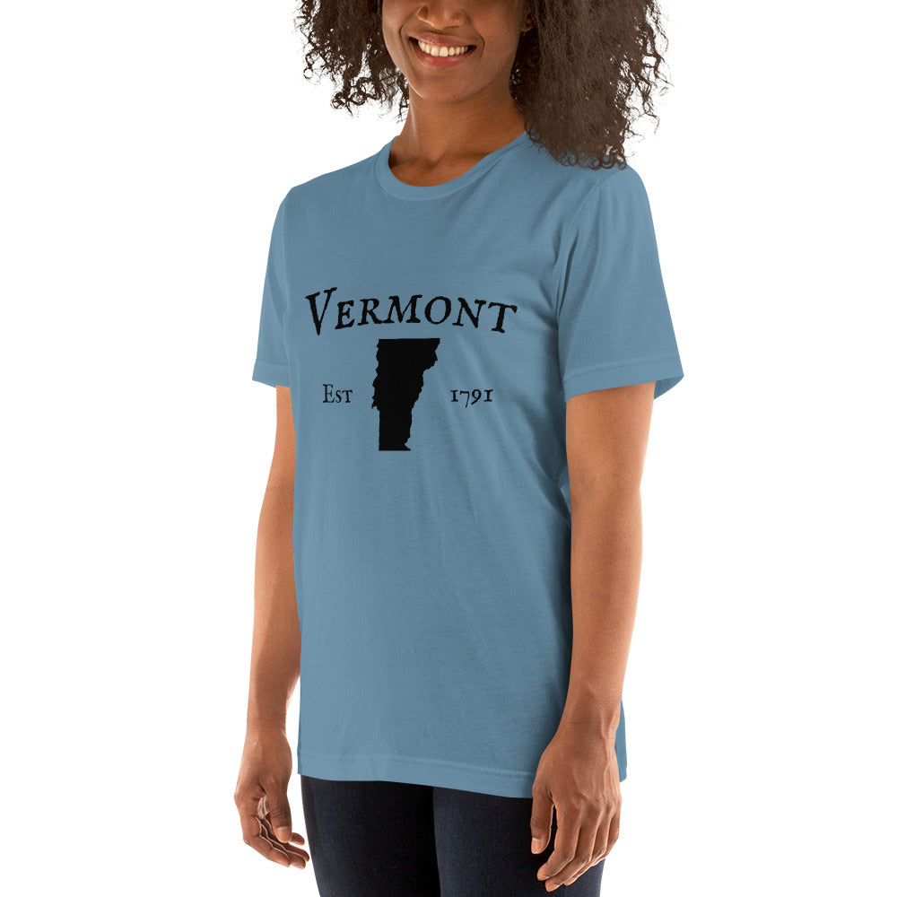 "Vermont Established In 1791" T-Shirt - Weave Got Gifts - Unique Gifts You Won’t Find Anywhere Else!
