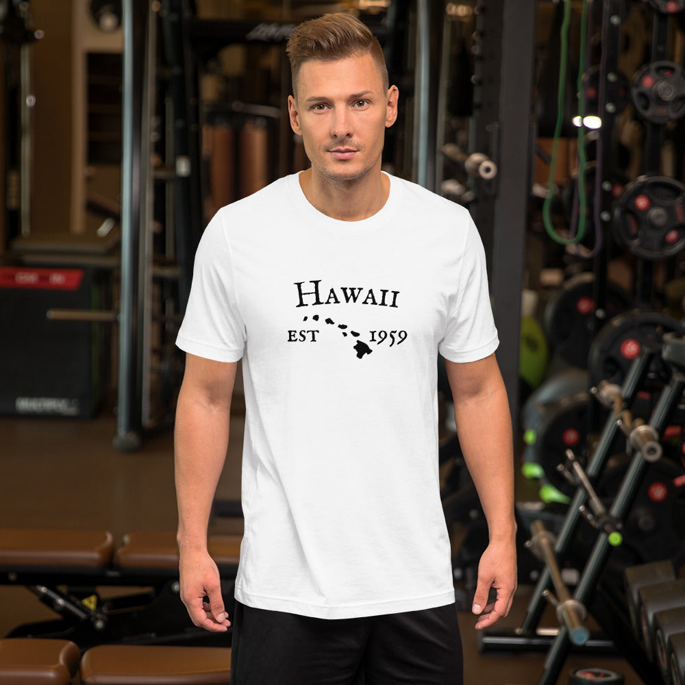 "Hawaii Established In 1959" T-Shirt - Weave Got Gifts - Unique Gifts You Won’t Find Anywhere Else!