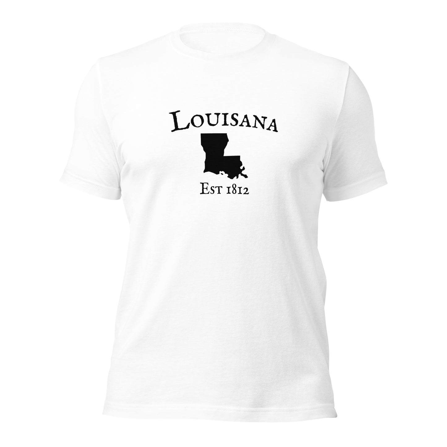 "Louisiana Established In 1812" T-Shirt - Weave Got Gifts - Unique Gifts You Won’t Find Anywhere Else!
