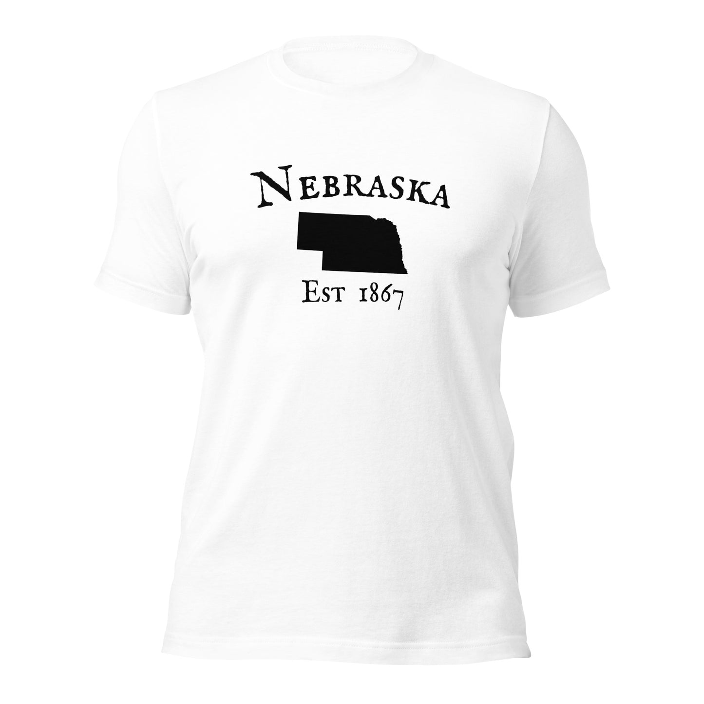 "Nebraska Established In 1867" T-Shirt - Weave Got Gifts - Unique Gifts You Won’t Find Anywhere Else!