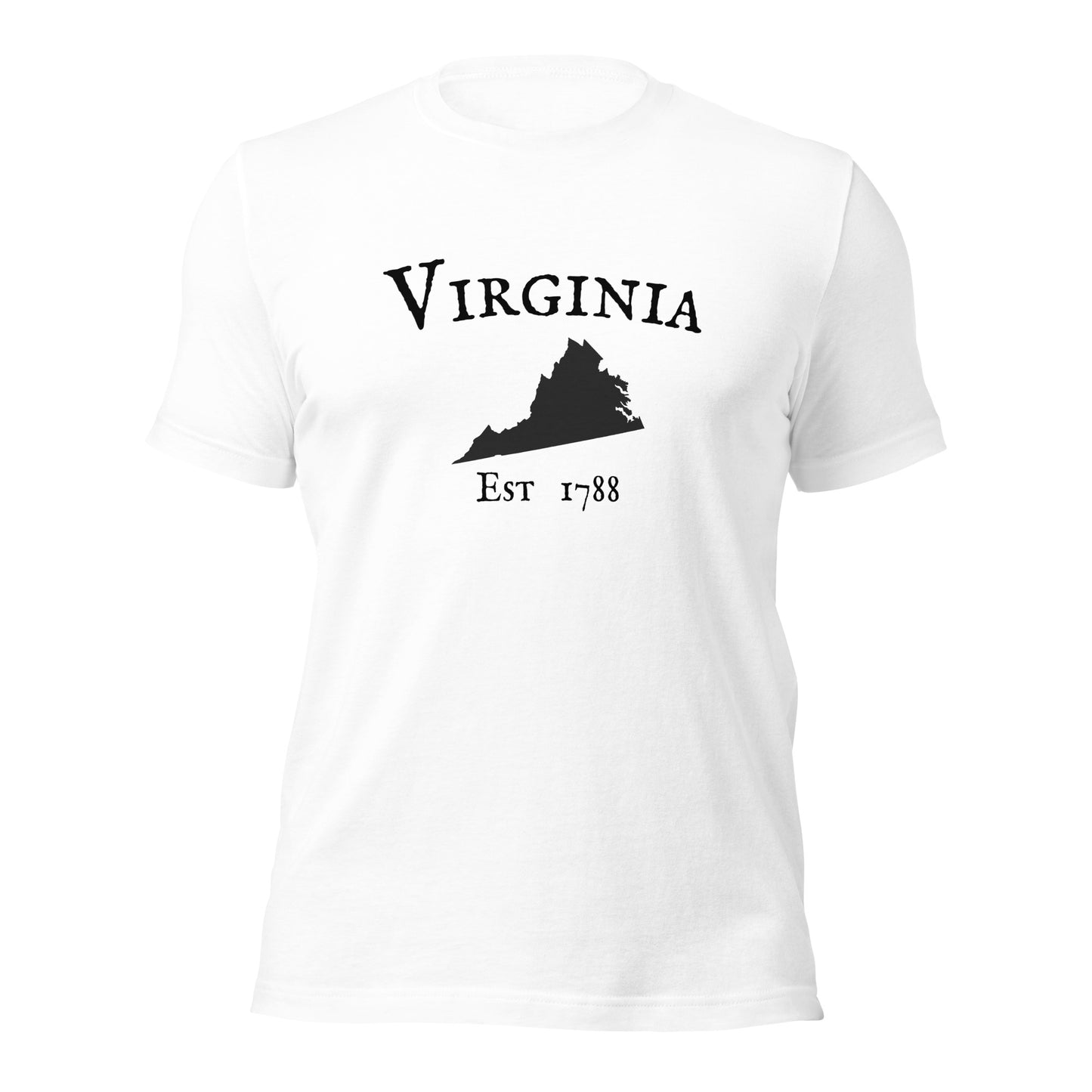 "Virginia Established In 1788" T-Shirt - Weave Got Gifts - Unique Gifts You Won’t Find Anywhere Else!
