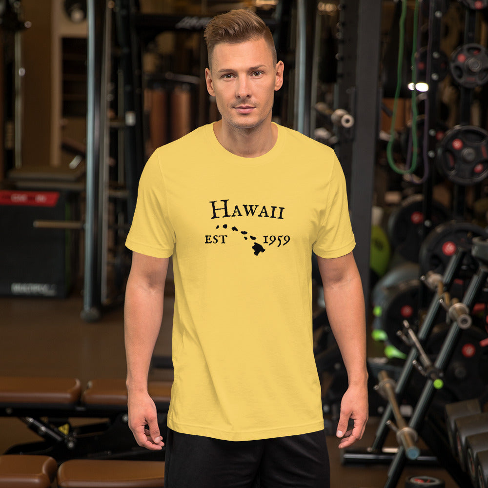 "Hawaii Established In 1959" T-Shirt - Weave Got Gifts - Unique Gifts You Won’t Find Anywhere Else!