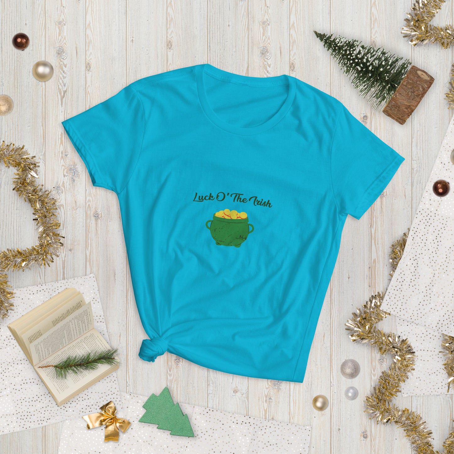 Women's "Luck O’ The Irish" T-shirt - Weave Got Gifts - Unique Gifts You Won’t Find Anywhere Else!