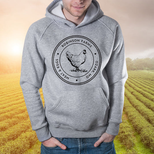 Custom Farm Logo Hoodie: A Gift That Celebrates Farming