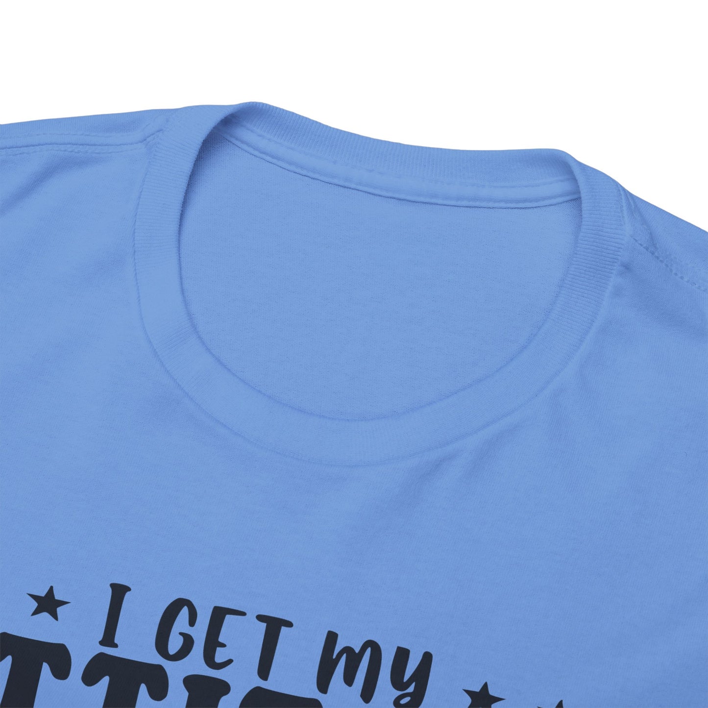 Premium quality cotton tee with "My Frickin Awesome Mom" design, perfect for casual wear.