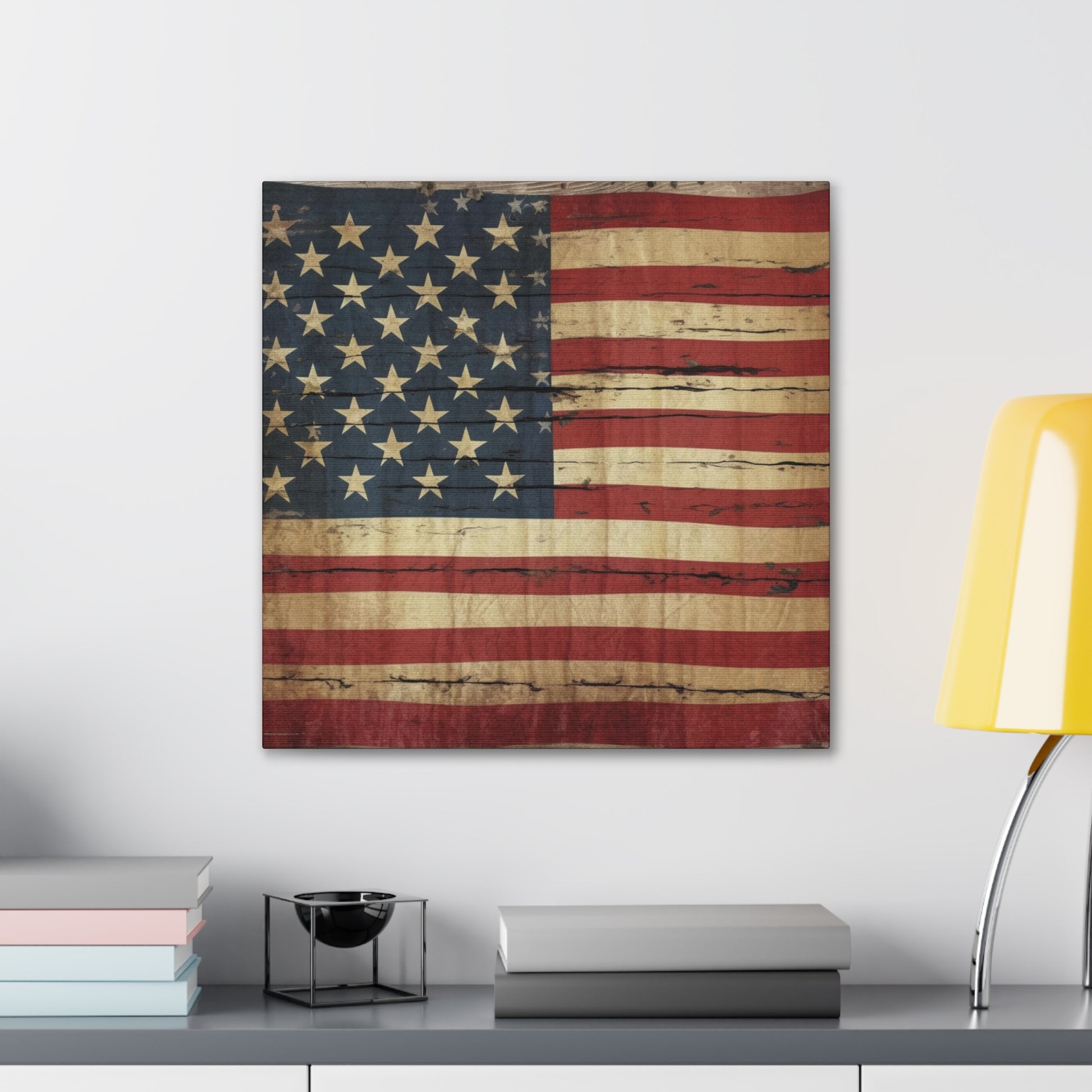 "Rustic American Flag" Wall Art - Weave Got Gifts - Unique Gifts You Won’t Find Anywhere Else!