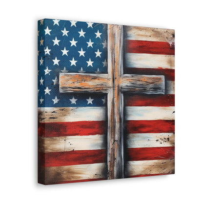 "Faith & Freedom" Wall Art - Weave Got Gifts - Unique Gifts You Won’t Find Anywhere Else!