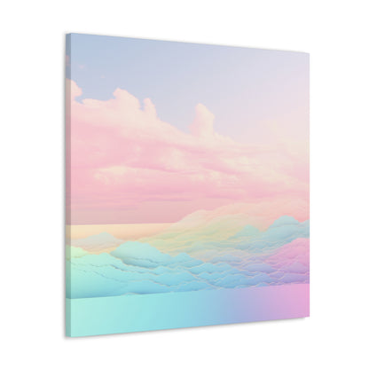 "Rainbow Clouds Abstract" Wall Art - Weave Got Gifts - Unique Gifts You Won’t Find Anywhere Else!