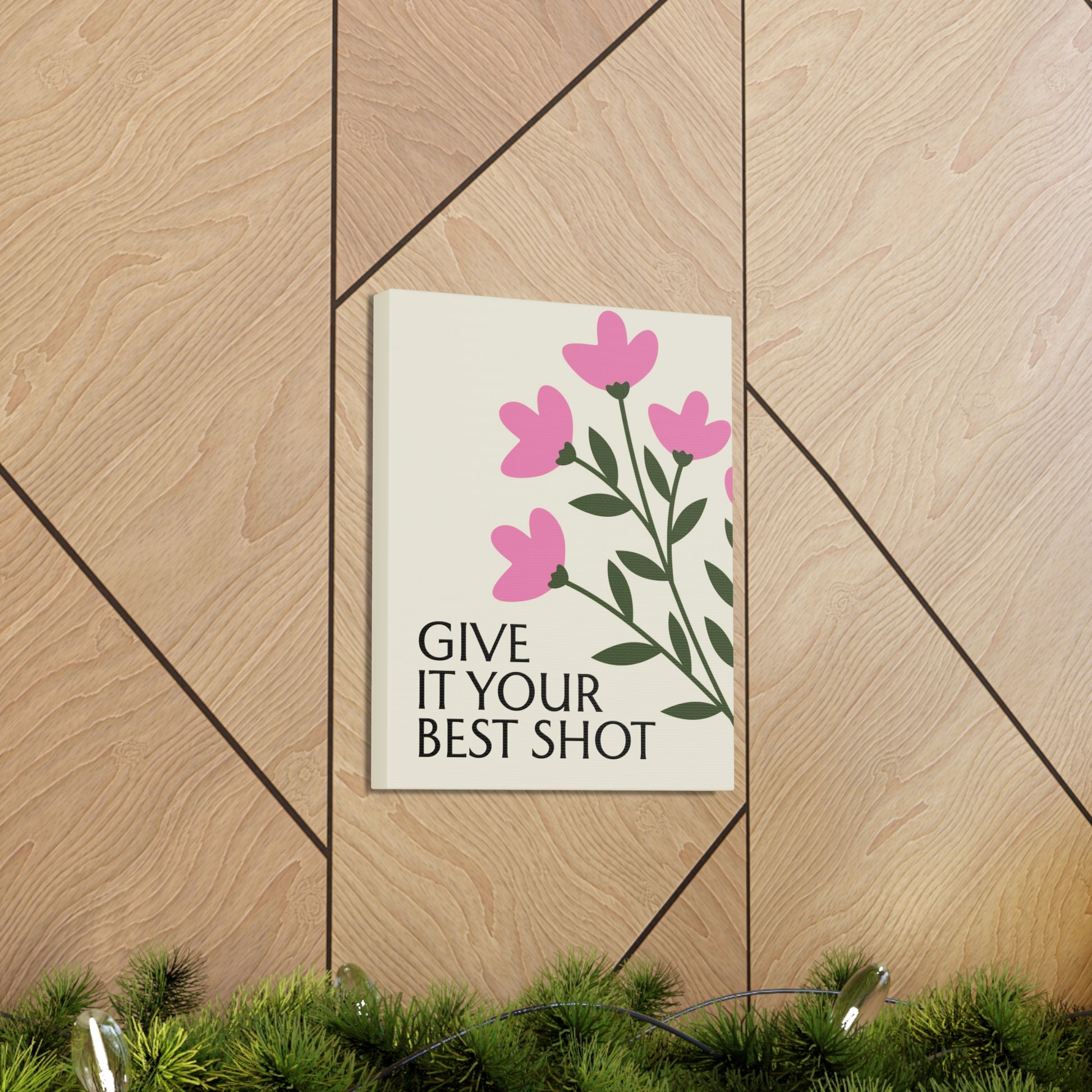 "Give It Your Best Shot" Wall Art - Weave Got Gifts - Unique Gifts You Won’t Find Anywhere Else!