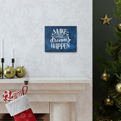 "Make Your Dreams Happen" Wall Art - Weave Got Gifts - Unique Gifts You Won’t Find Anywhere Else!