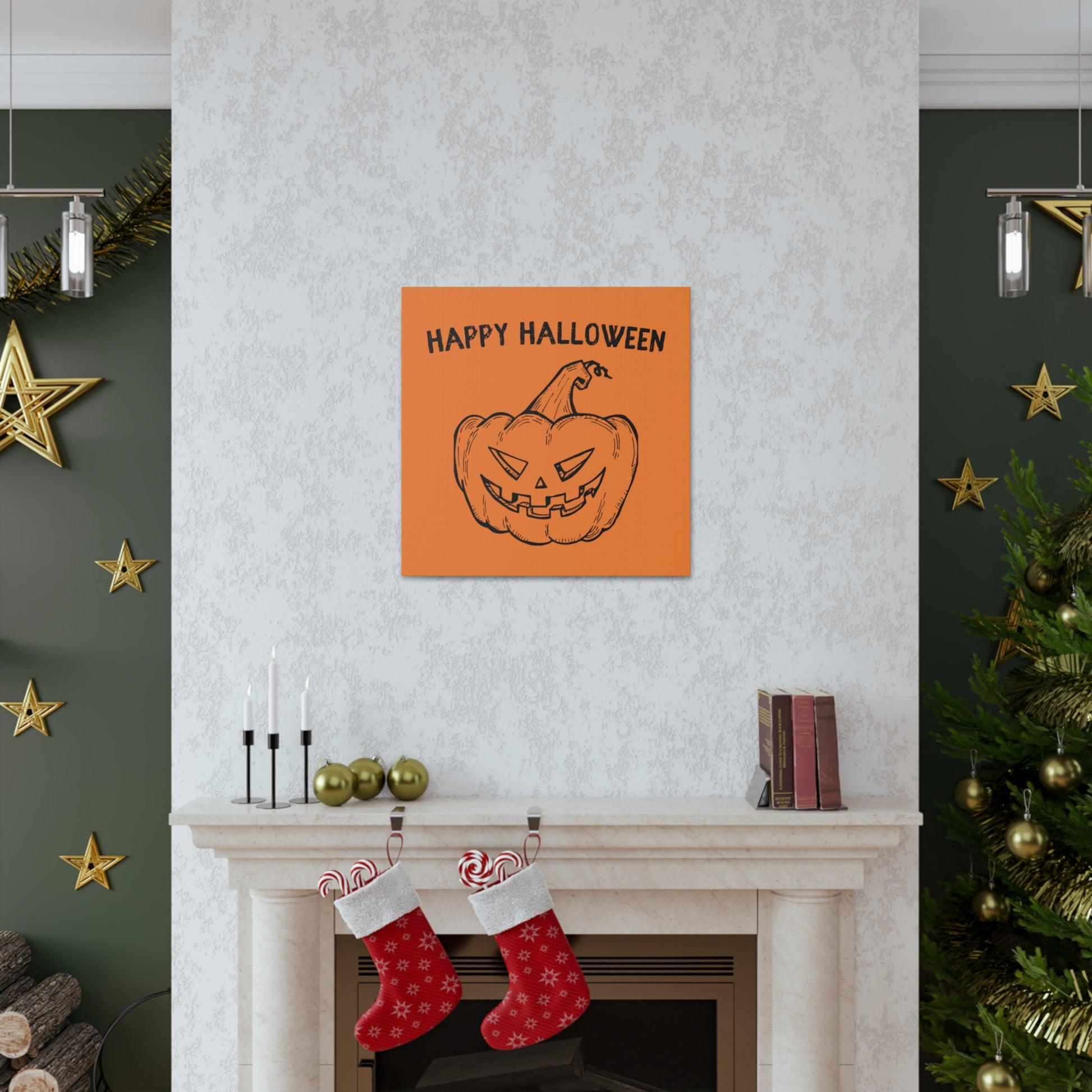 "Happy Halloween" Wall Art - Weave Got Gifts - Unique Gifts You Won’t Find Anywhere Else!