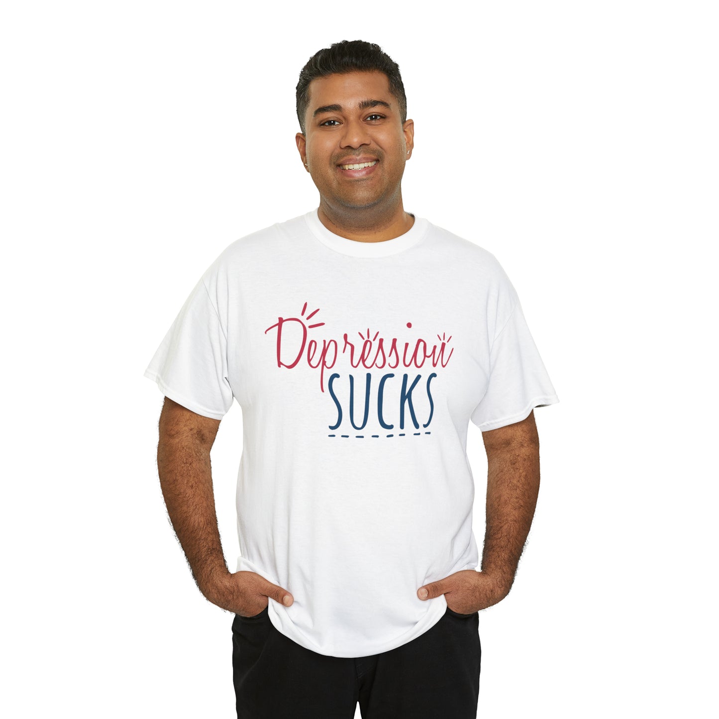"Depression Sucks" T-Shirt - Weave Got Gifts - Unique Gifts You Won’t Find Anywhere Else!