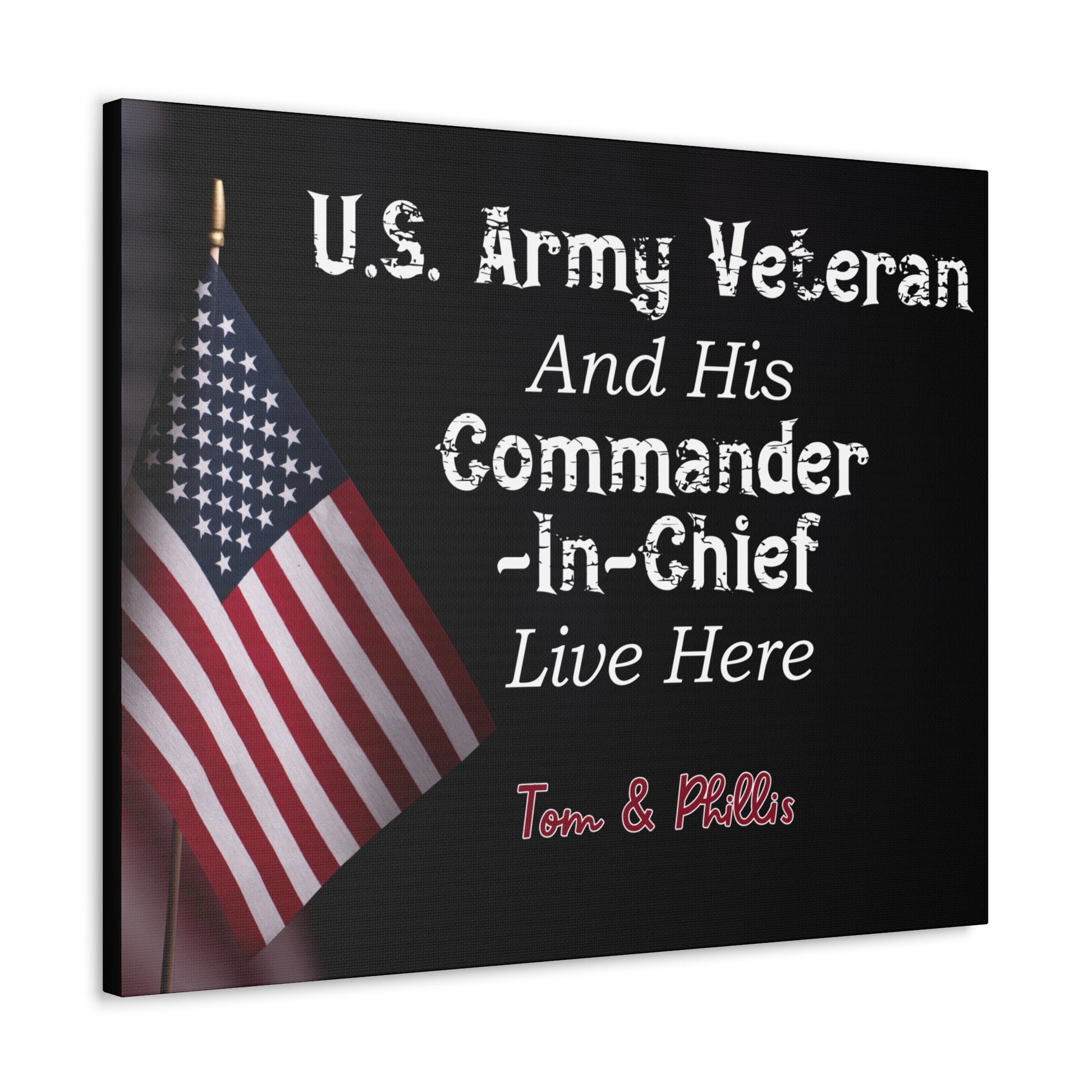 Custom "US Army Veteran" Wall Art - Weave Got Gifts - Unique Gifts You Won’t Find Anywhere Else!