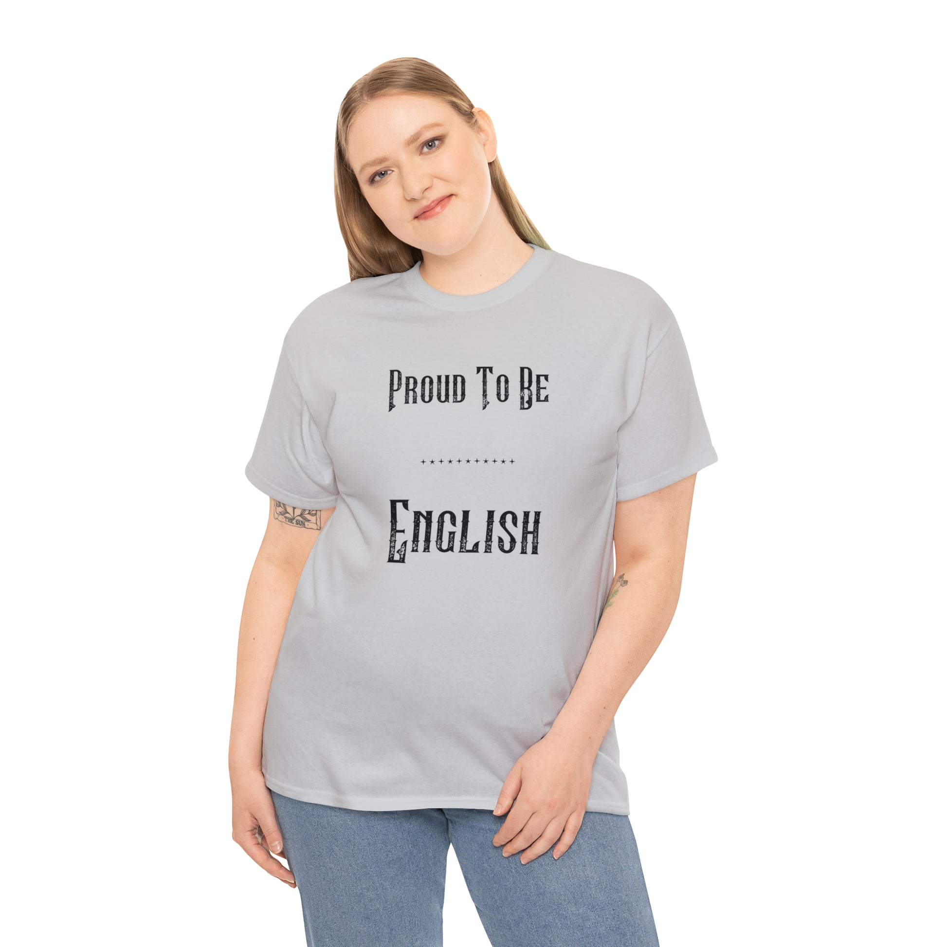"Proud To Be English" T-Shirt - Weave Got Gifts - Unique Gifts You Won’t Find Anywhere Else!