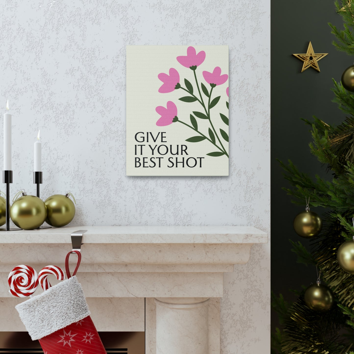 "Give It Your Best Shot" Wall Art - Weave Got Gifts - Unique Gifts You Won’t Find Anywhere Else!