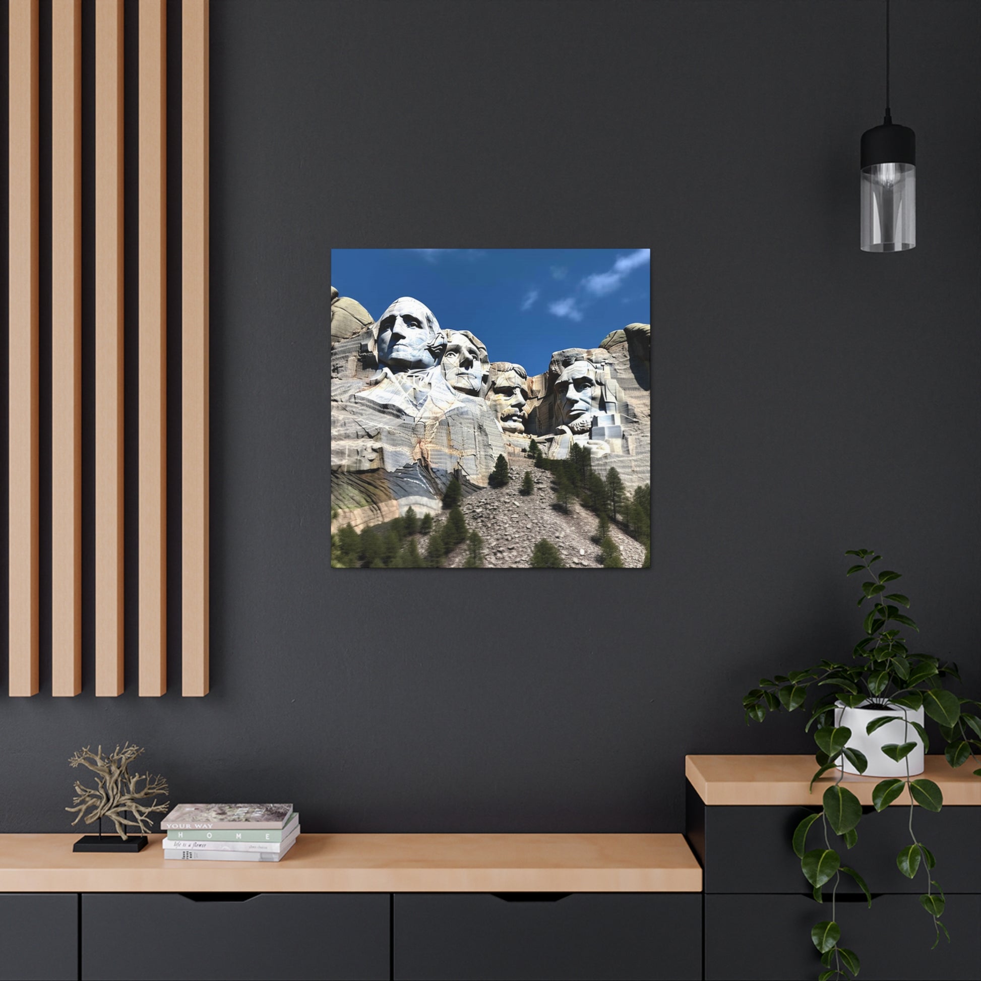 "Mount Rushmore Photo" Wall Art - Weave Got Gifts - Unique Gifts You Won’t Find Anywhere Else!