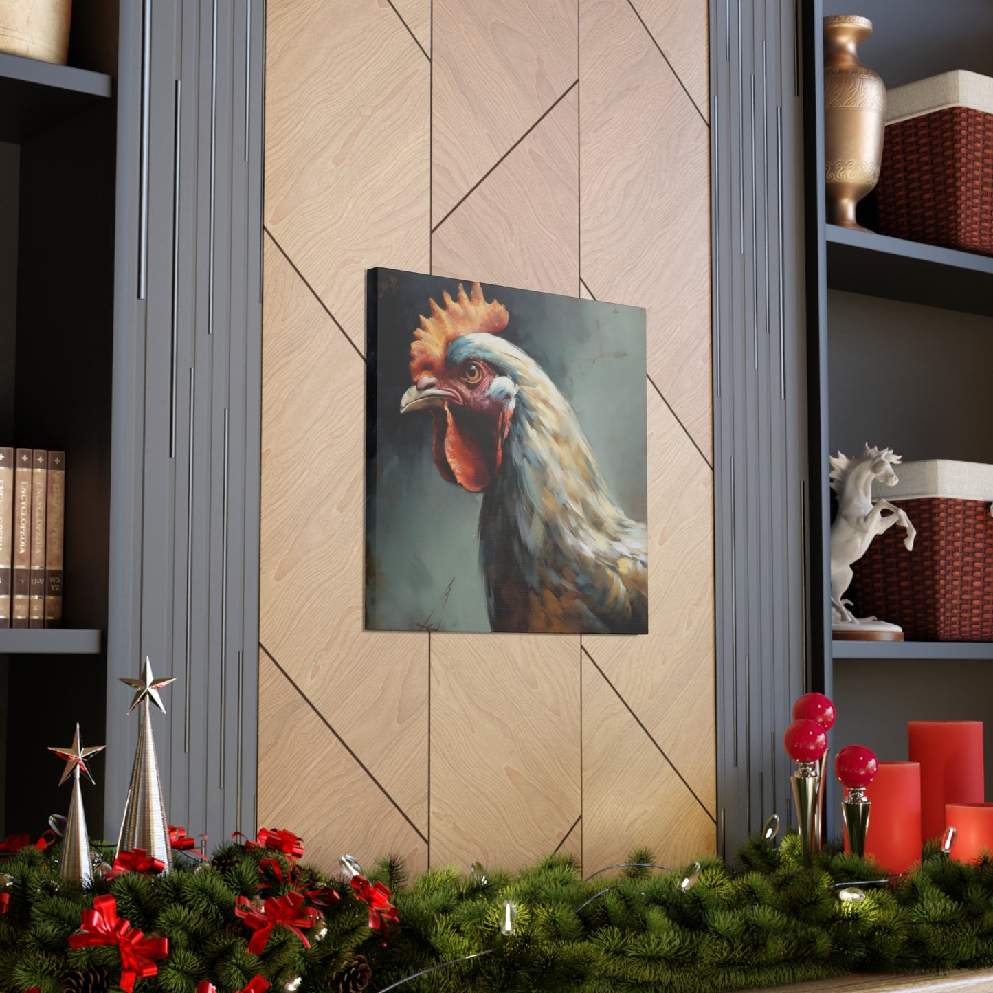 "Country Chicken" Wall Art - Weave Got Gifts - Unique Gifts You Won’t Find Anywhere Else!