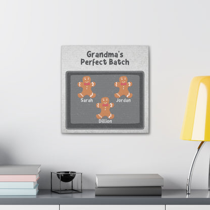 Custom "Grandma's Perfect Batch" Wall Art - Weave Got Gifts - Unique Gifts You Won’t Find Anywhere Else!