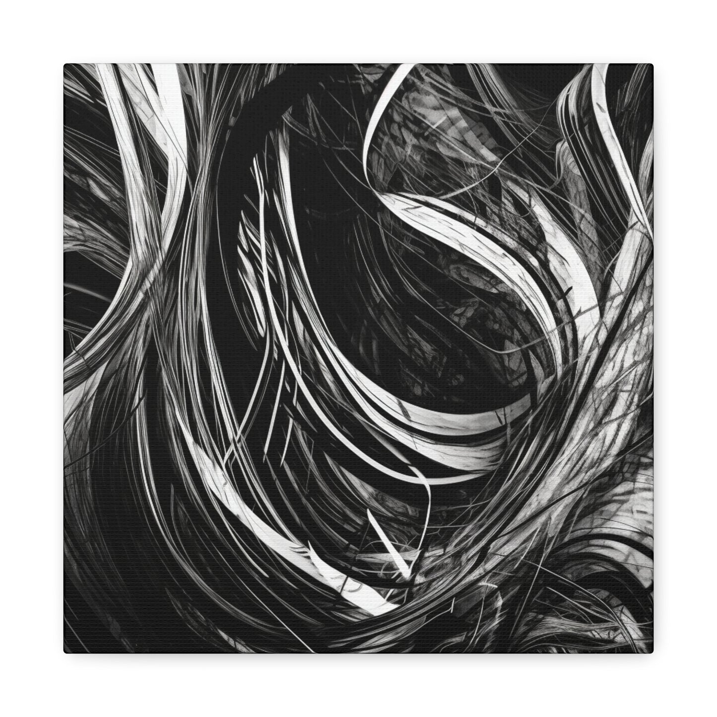 "Black & White Abstract" Wall Art - Weave Got Gifts - Unique Gifts You Won’t Find Anywhere Else!