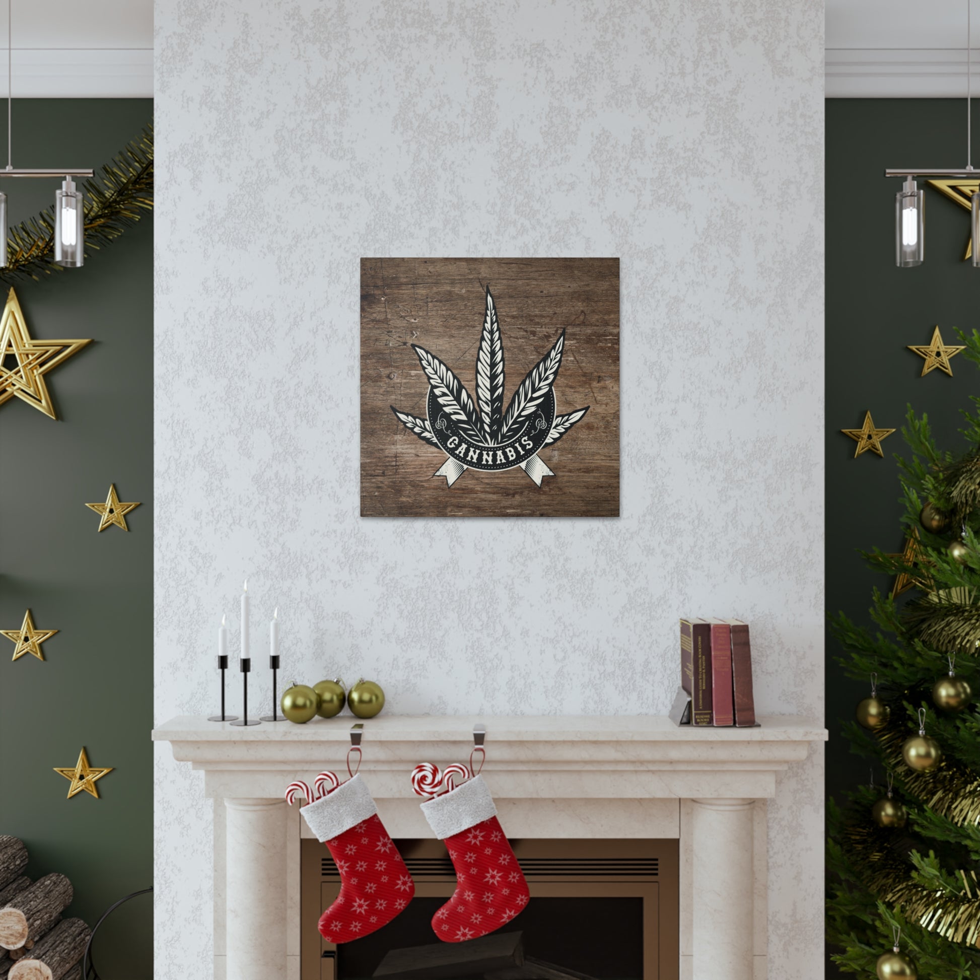 "Vintage Cannabis" Wall Art - Weave Got Gifts - Unique Gifts You Won’t Find Anywhere Else!