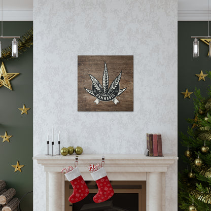"Vintage Cannabis" Wall Art - Weave Got Gifts - Unique Gifts You Won’t Find Anywhere Else!