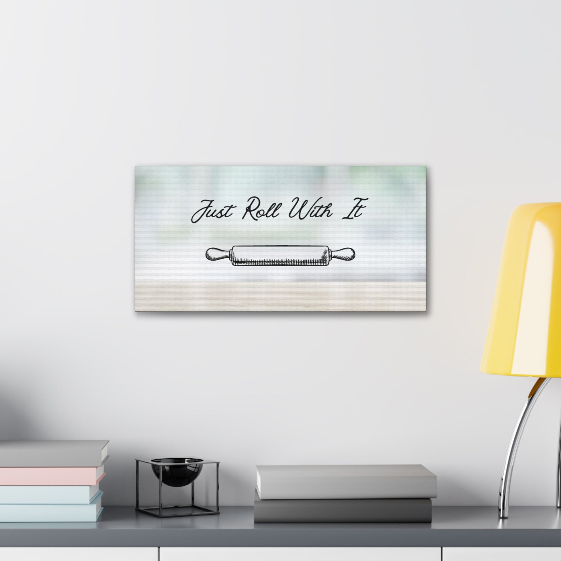 "Just Roll With It" Wall Art - Weave Got Gifts - Unique Gifts You Won’t Find Anywhere Else!