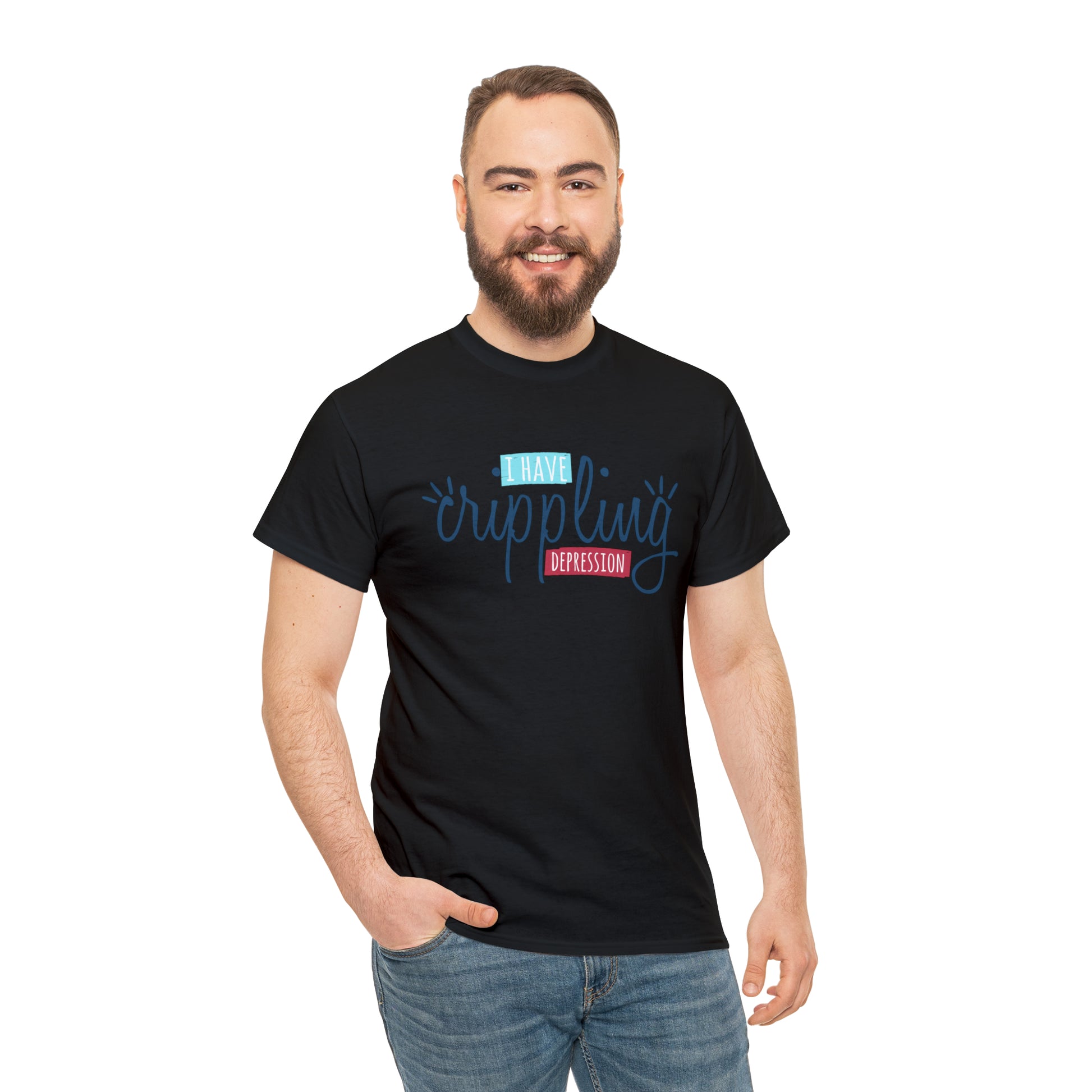 "I Have Crippling Depression" T-Shirt - Weave Got Gifts - Unique Gifts You Won’t Find Anywhere Else!