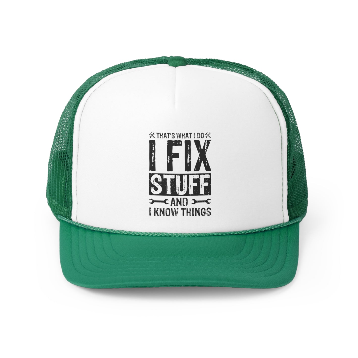 Stylish trucker hat for DIY enthusiasts and fixers