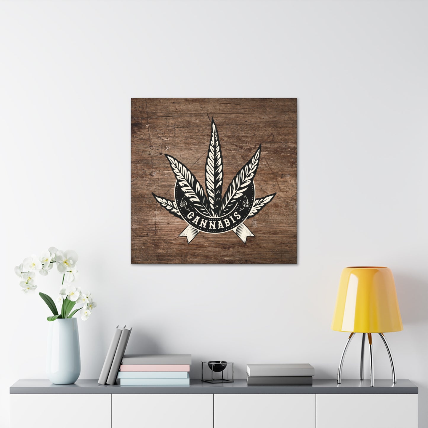 "Vintage Cannabis" Wall Art - Weave Got Gifts - Unique Gifts You Won’t Find Anywhere Else!