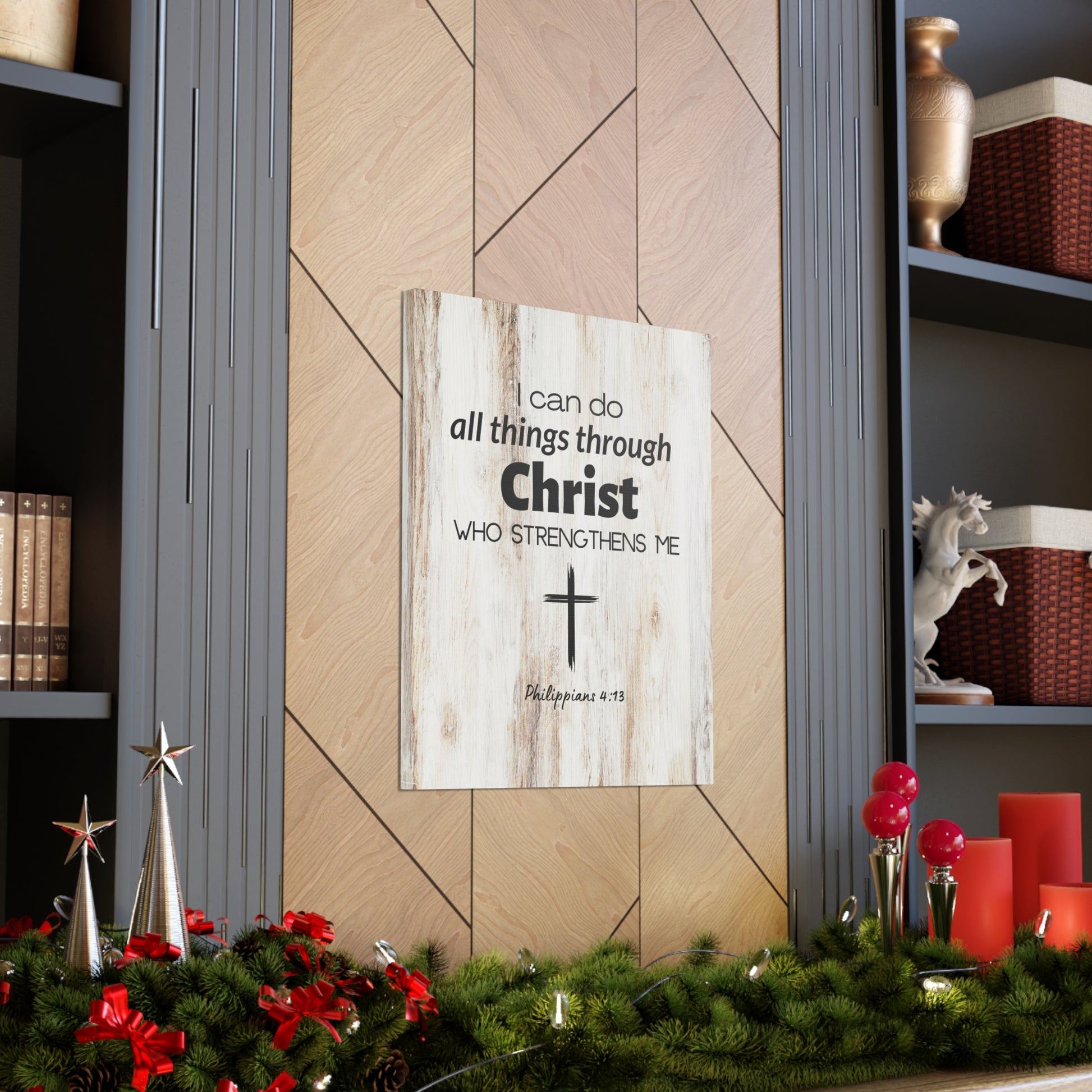"I Can Do All Things Through Christ" Wall Print - Weave Got Gifts - Unique Gifts You Won’t Find Anywhere Else!