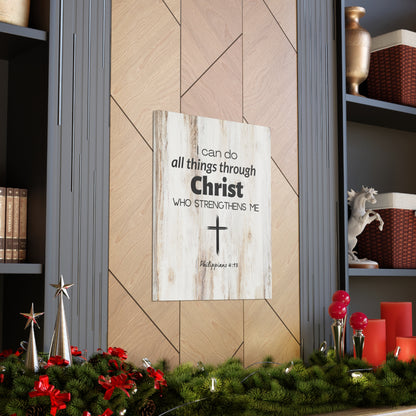 "I Can Do All Things Through Christ" Wall Print - Weave Got Gifts - Unique Gifts You Won’t Find Anywhere Else!