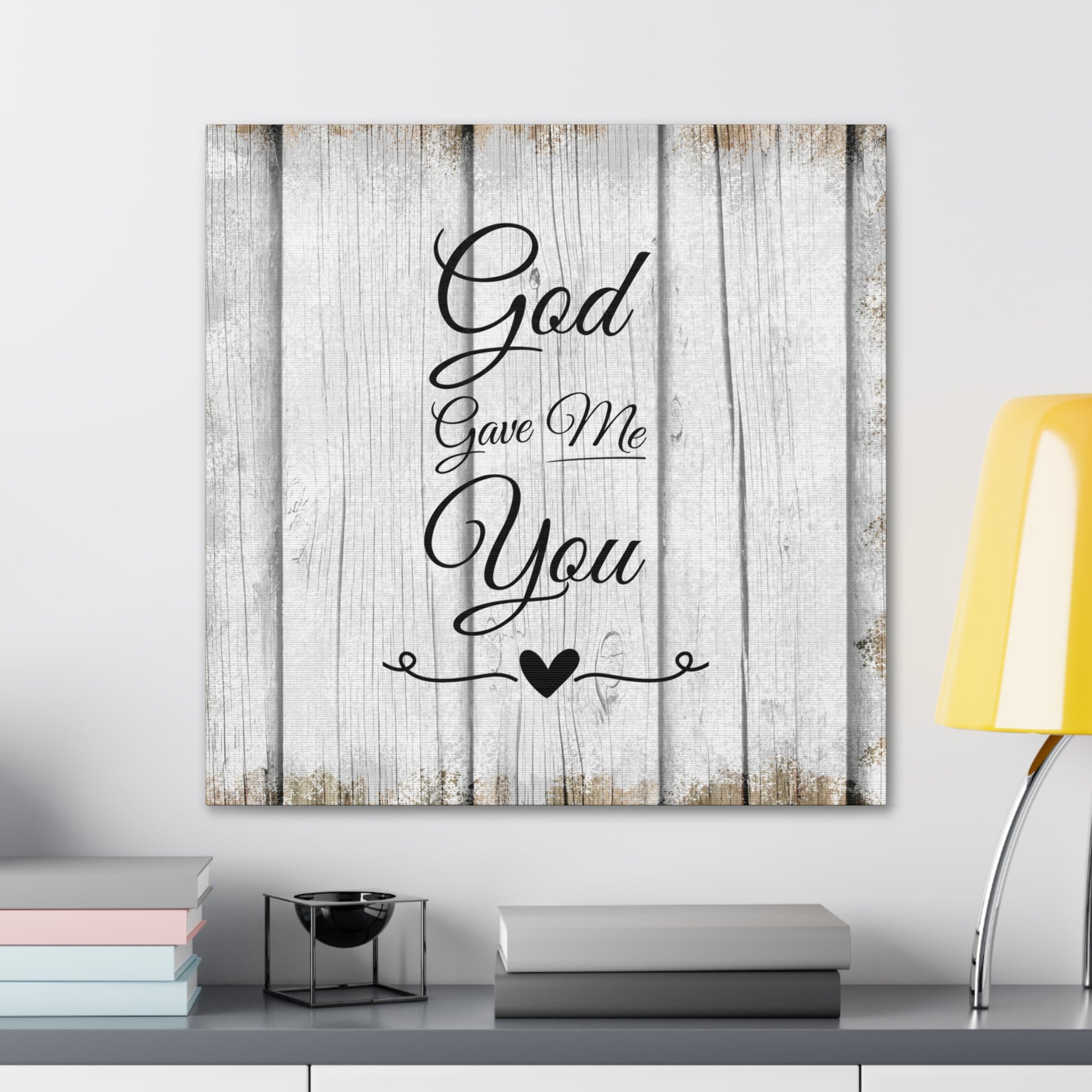 "God Gave Me You" Wall Art - Weave Got Gifts - Unique Gifts You Won’t Find Anywhere Else!