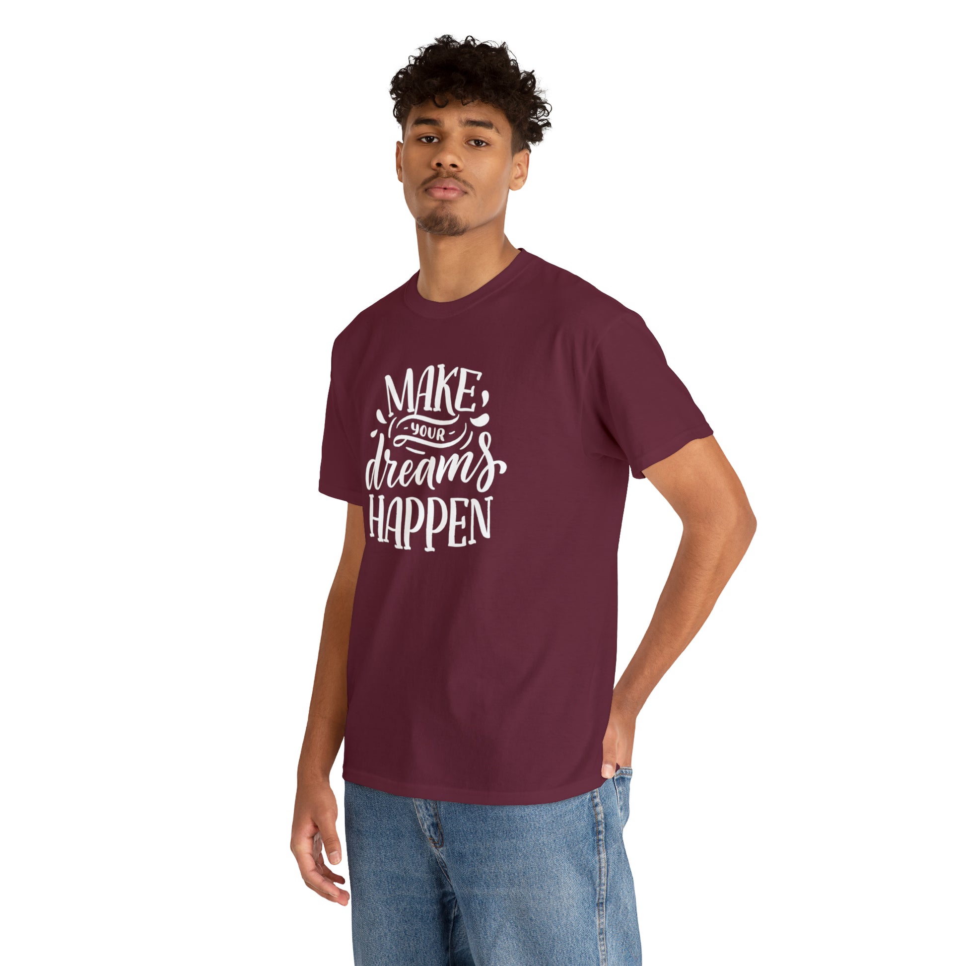 "Make Your Dreams Happen" T-Shirt - Weave Got Gifts - Unique Gifts You Won’t Find Anywhere Else!