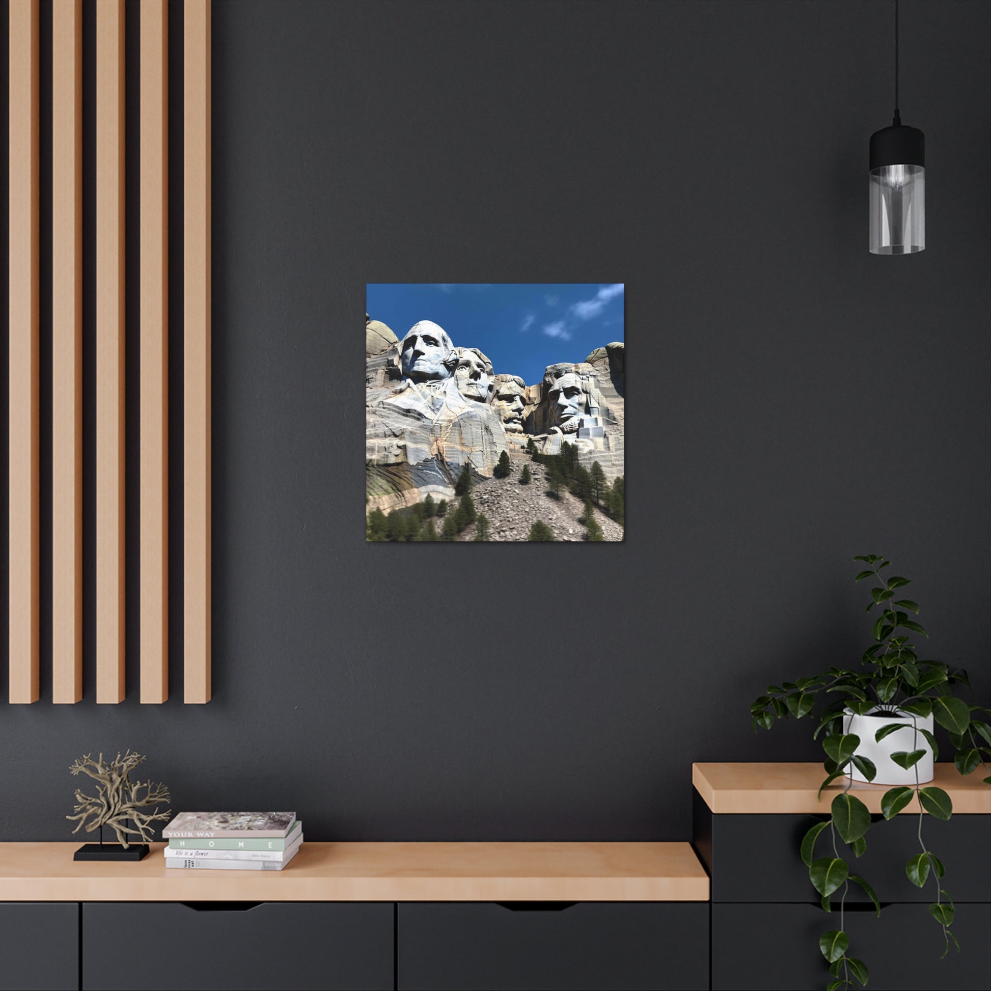 "Mount Rushmore Photo" Wall Art - Weave Got Gifts - Unique Gifts You Won’t Find Anywhere Else!