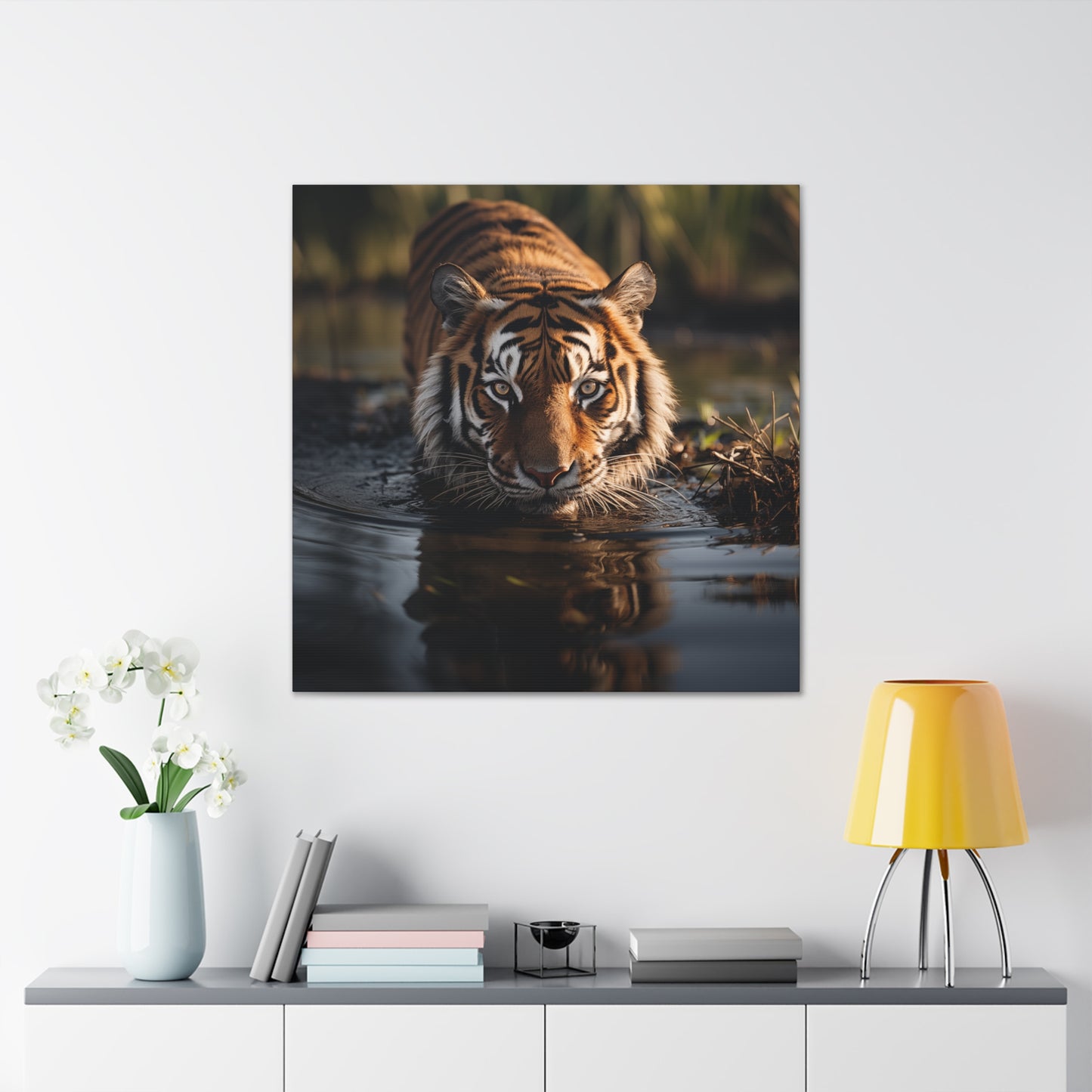 "Wild Tiger Hunting" Wall Art - Weave Got Gifts - Unique Gifts You Won’t Find Anywhere Else!