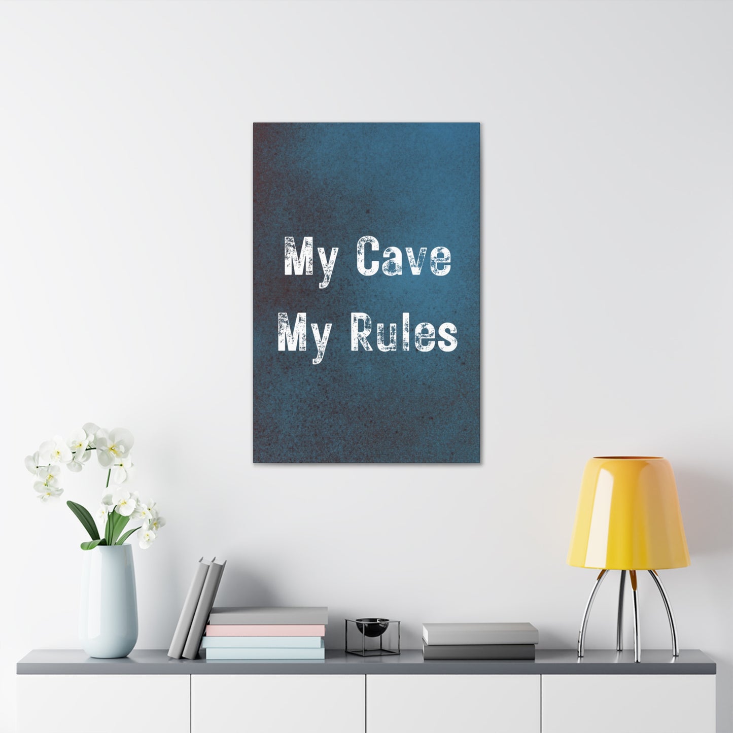 "My Cave My Rules" Wall Art - Weave Got Gifts - Unique Gifts You Won’t Find Anywhere Else!