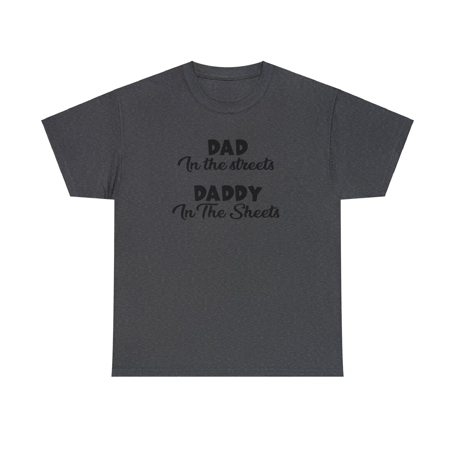 Soft and breathable funny dad t-shirt with bold text.
