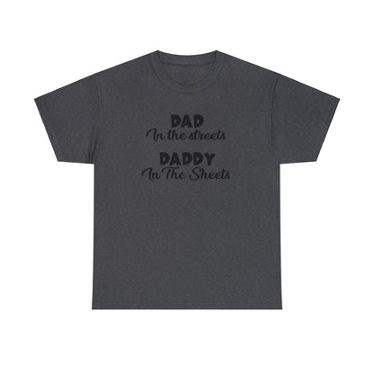 Soft and breathable funny dad t-shirt with bold text.
