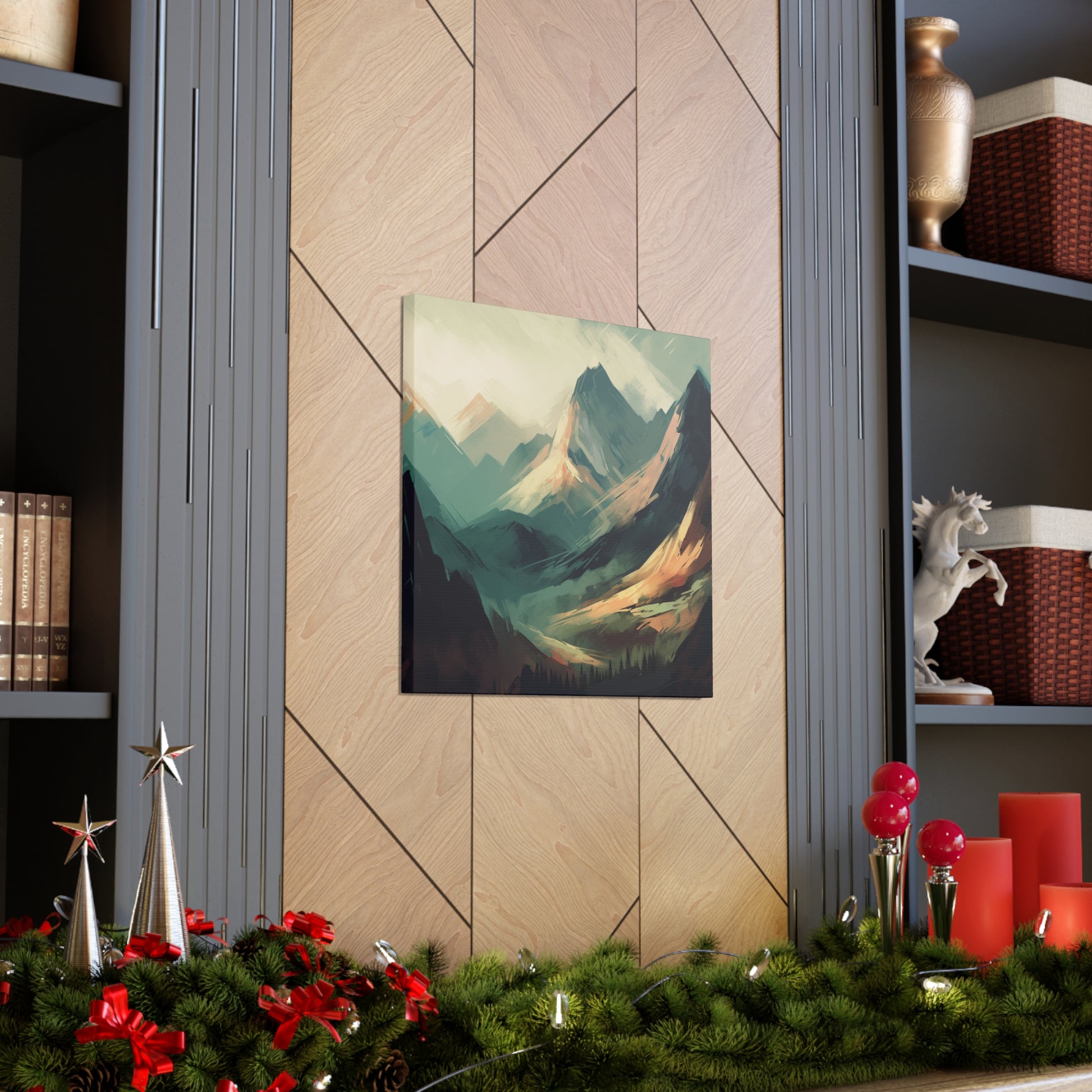 "Colorful Mountains" Wall Art - Weave Got Gifts - Unique Gifts You Won’t Find Anywhere Else!
